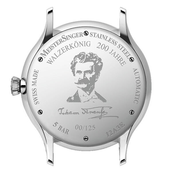 マイスタージンガー MeisterSinger エディション ヨハン・シュトラウス ネオ 限定モデル 自動巻き 腕時計 ED-NES-STRAUSS【60回分割手数料無料！】【2025 新作】