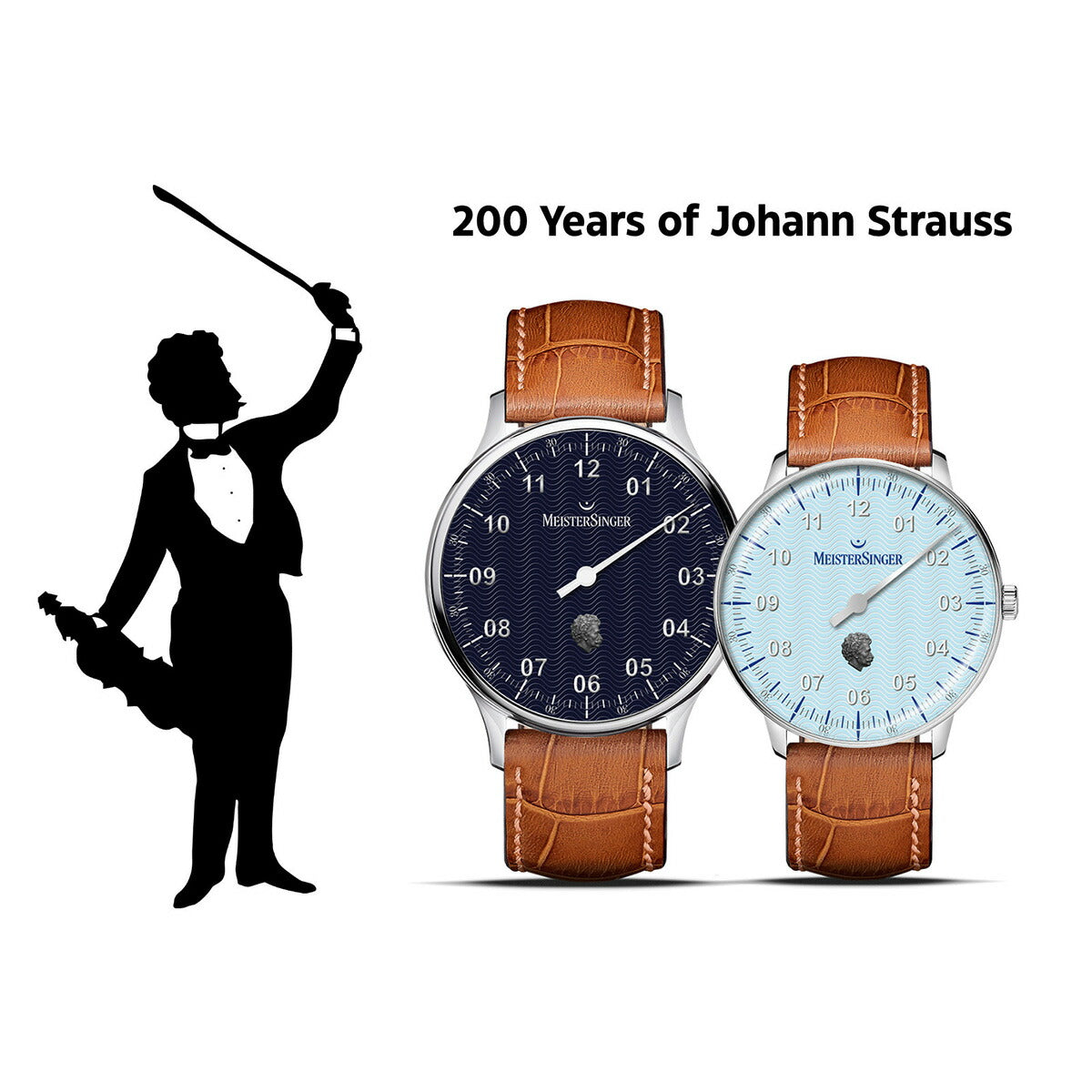 マイスタージンガー MeisterSinger エディション ヨハン・シュトラウス パンゲア 限定 自動巻き 腕時計 ED-PMN-STRAUSS【60回分割手数料無料！】【2025 新作】