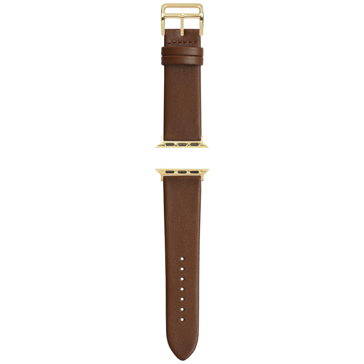 マネッタ ディ メーラ Manetta di mela アップルウォッチ Apple Watch 替えバンド ベルト メンズ レディース トレソー イタリアレザー 22mm チョコレート/シルバー EFA-B-S22