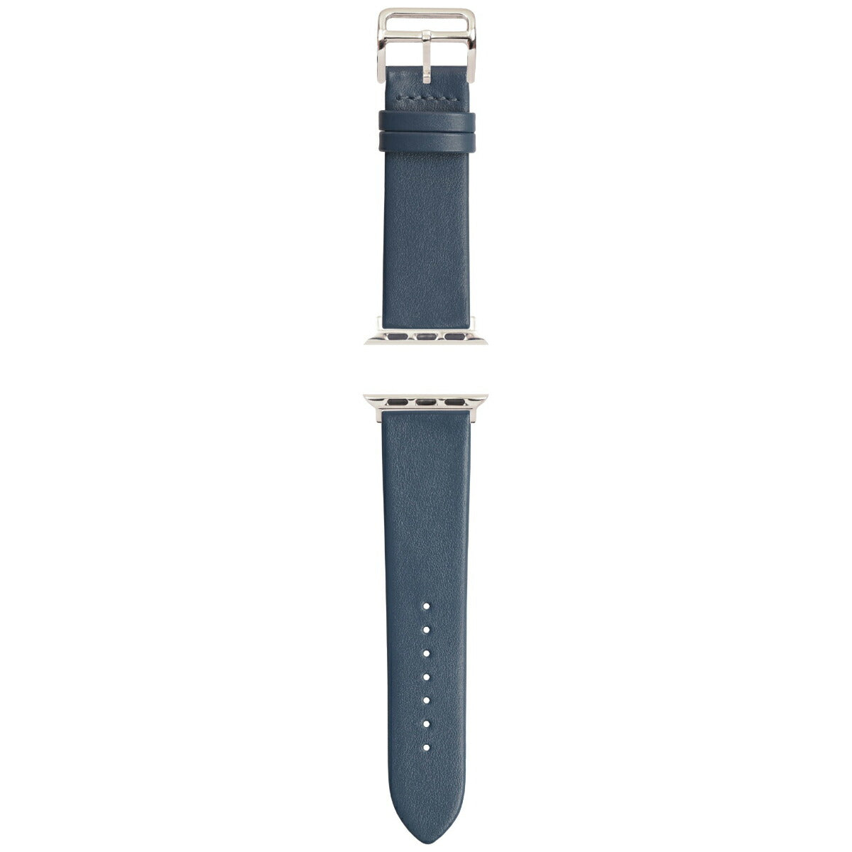 マネッタ ディ メーラ Manetta di mela アップルウォッチ Apple Watch 替えバンド ベルト メンズ レディース トレソー イタリアレザー 22mm ブルーグレー/シルバー EFA-BL-S22