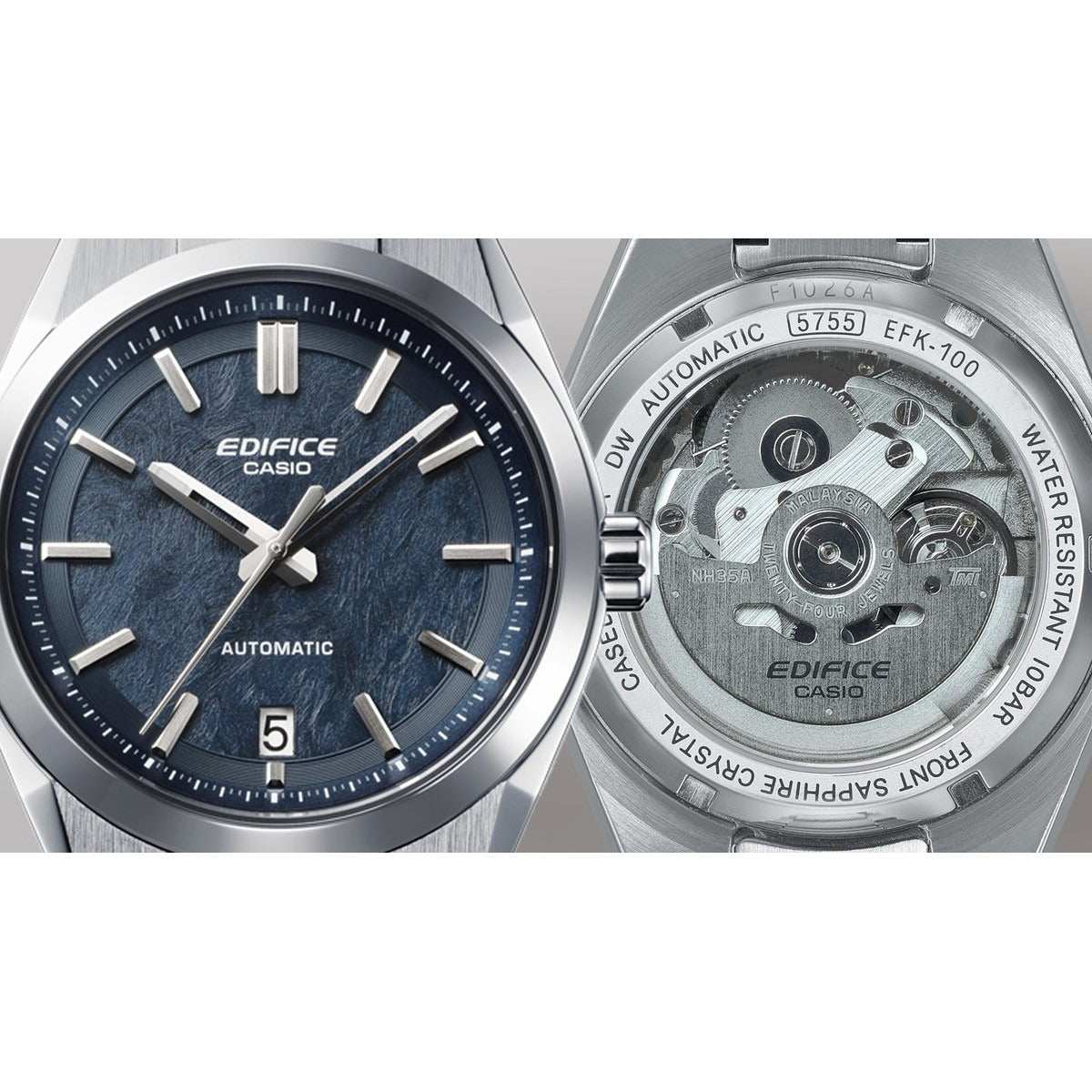 カシオ エディフィス CASIO EDIFICE 自動巻き 腕時計 メンズ EFK-100YD-2AJF