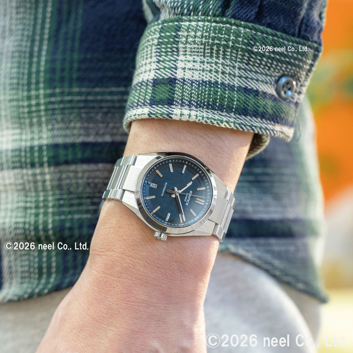 カシオ エディフィス CASIO EDIFICE 自動巻き 腕時計 メンズ EFK-100YD-2AJF