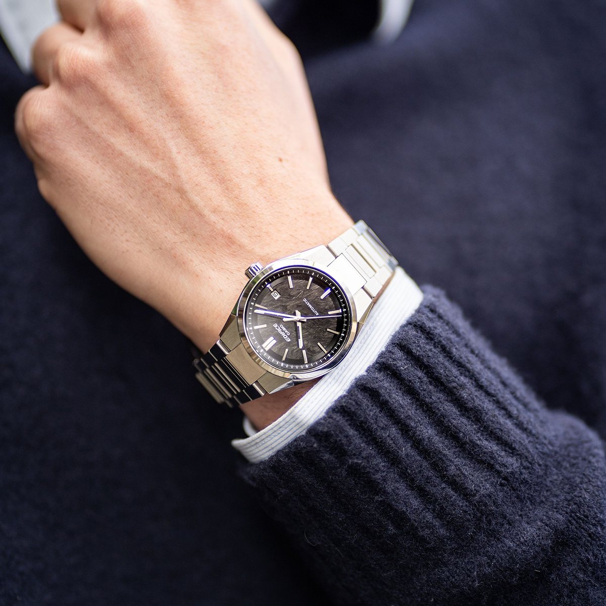 カシオ エディフィス CASIO EDIFICE AUTOMATIC 自動巻き 腕時計 メンズ EFK-110D-1AJF【2026 新作】