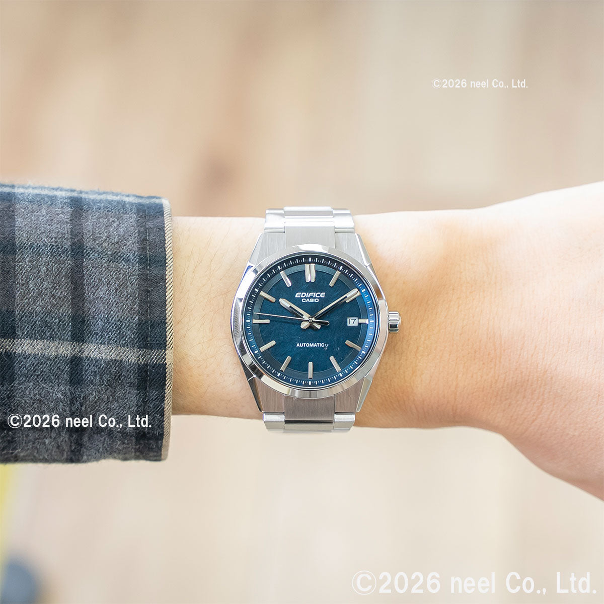 カシオ エディフィス CASIO EDIFICE AUTOMATIC 自動巻き 腕時計 メンズ EFK-110D-2AJF【2026 新作】