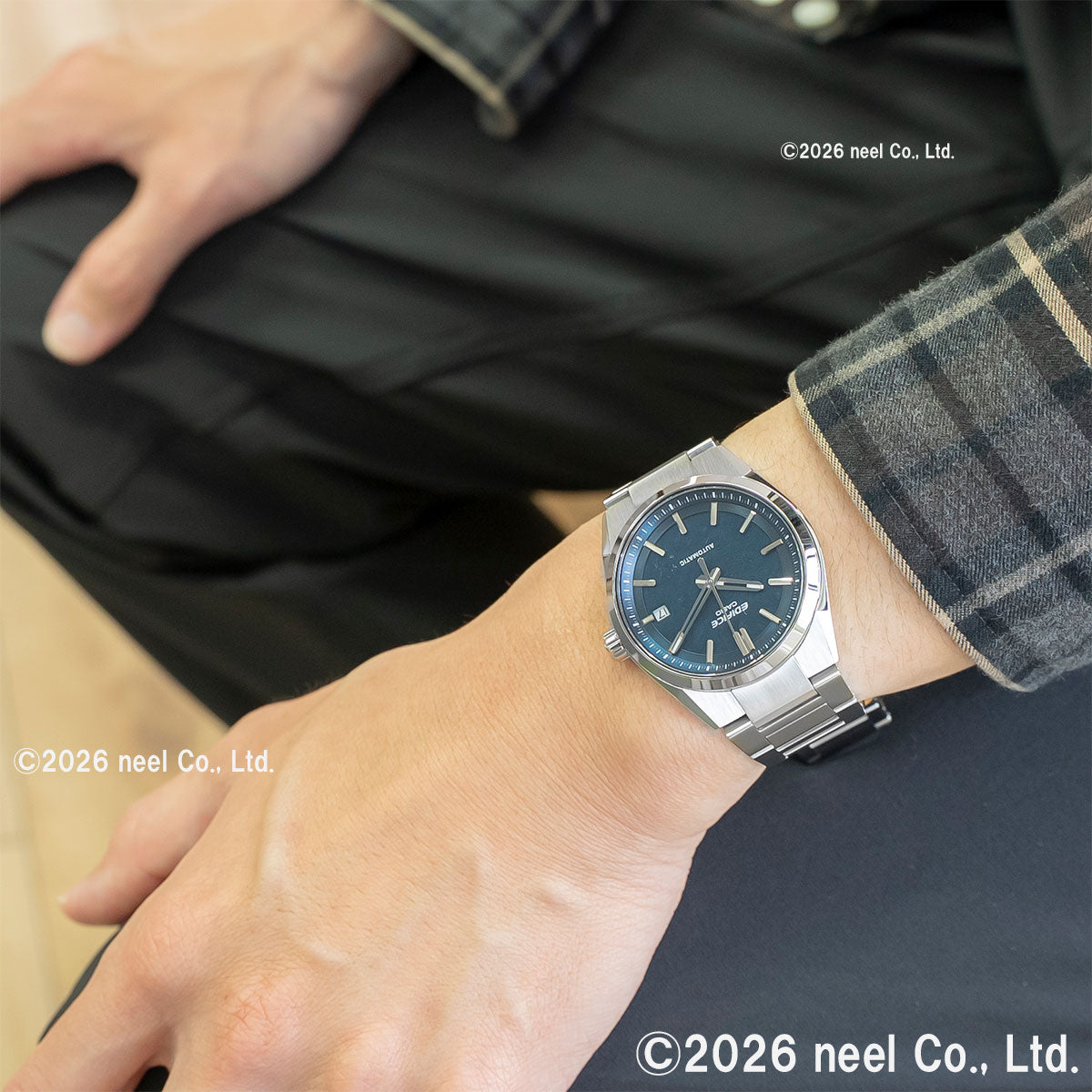 カシオ エディフィス CASIO EDIFICE AUTOMATIC 自動巻き 腕時計 メンズ EFK-110D-2AJF【2026 新作】