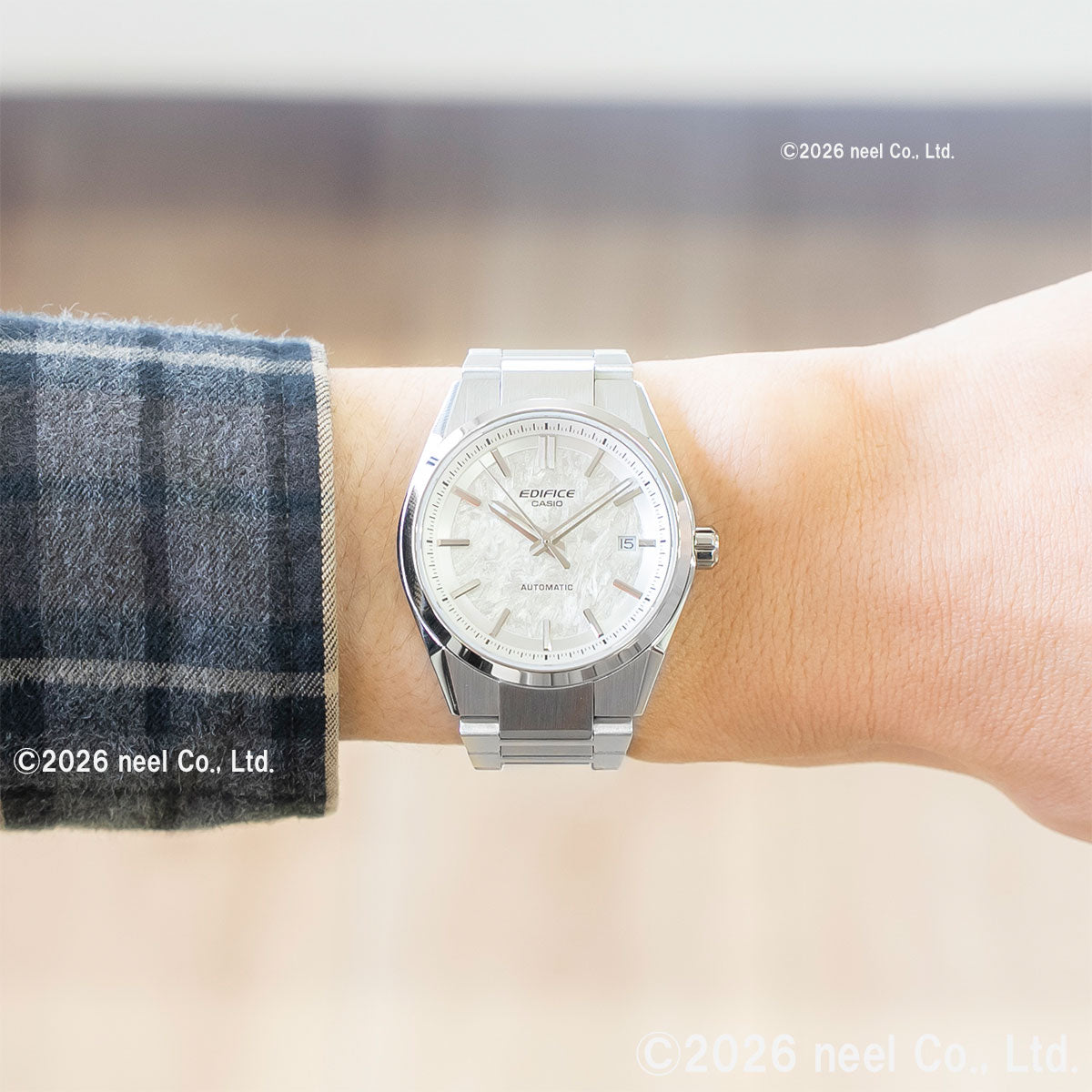 カシオ エディフィス CASIO EDIFICE AUTOMATIC 自動巻き 腕時計 メンズ EFK-110D-7AJF【2026 新作】