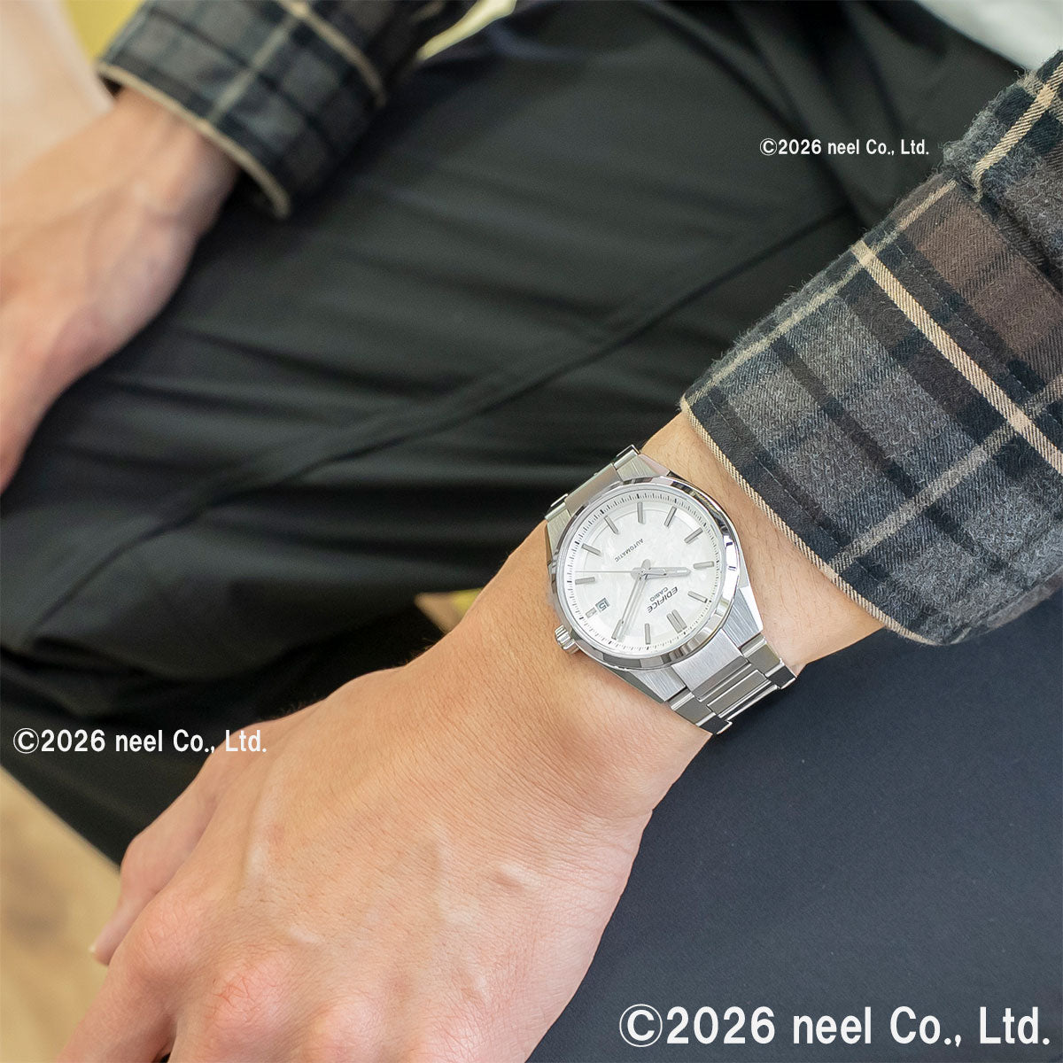 カシオ エディフィス CASIO EDIFICE AUTOMATIC 自動巻き 腕時計 メンズ EFK-110D-7AJF【2026 新作】