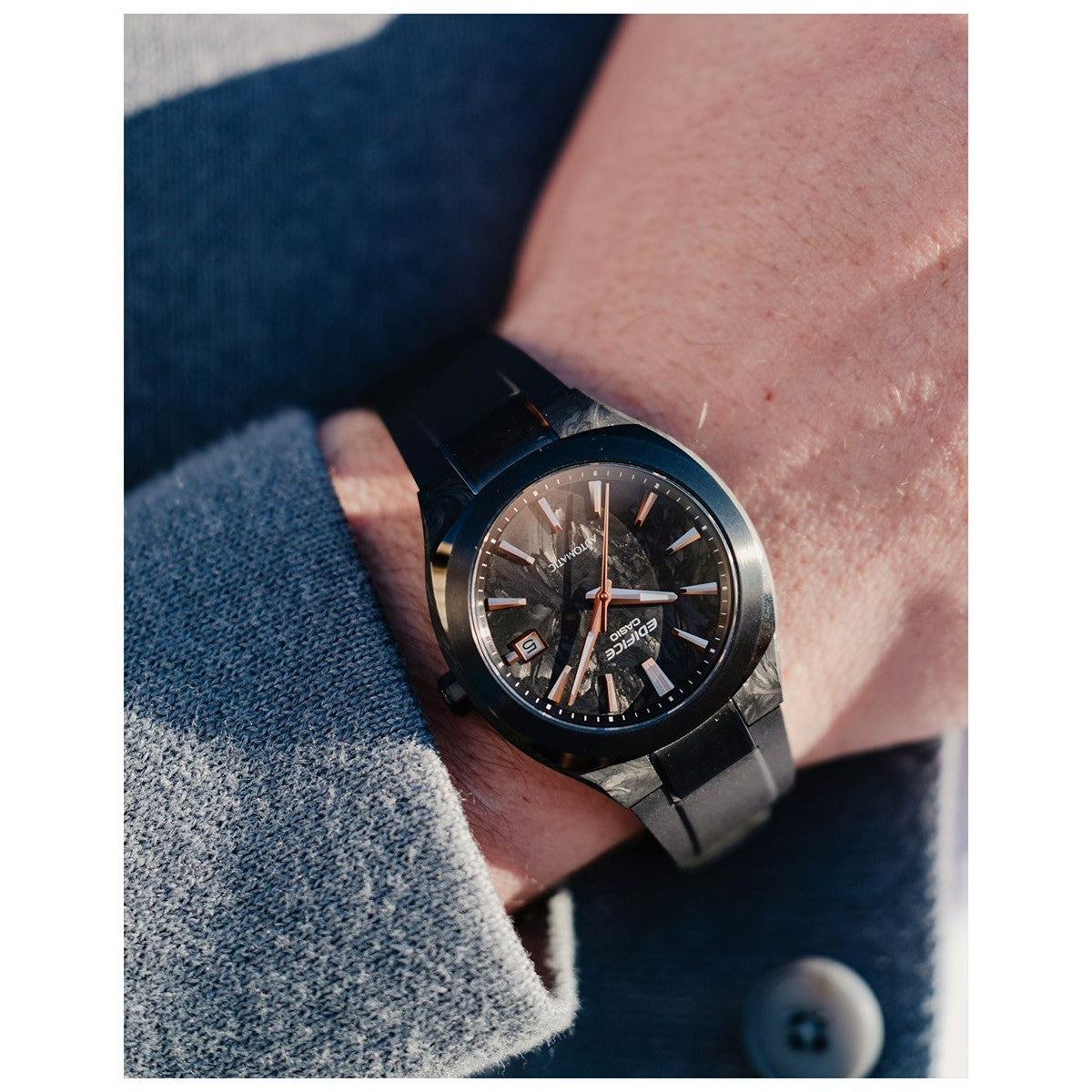 カシオ エディフィス CASIO EDIFICE AUTOMATIC 自動巻き 腕時計 メンズ EFK-200XPB-1AJF【2026 新作】