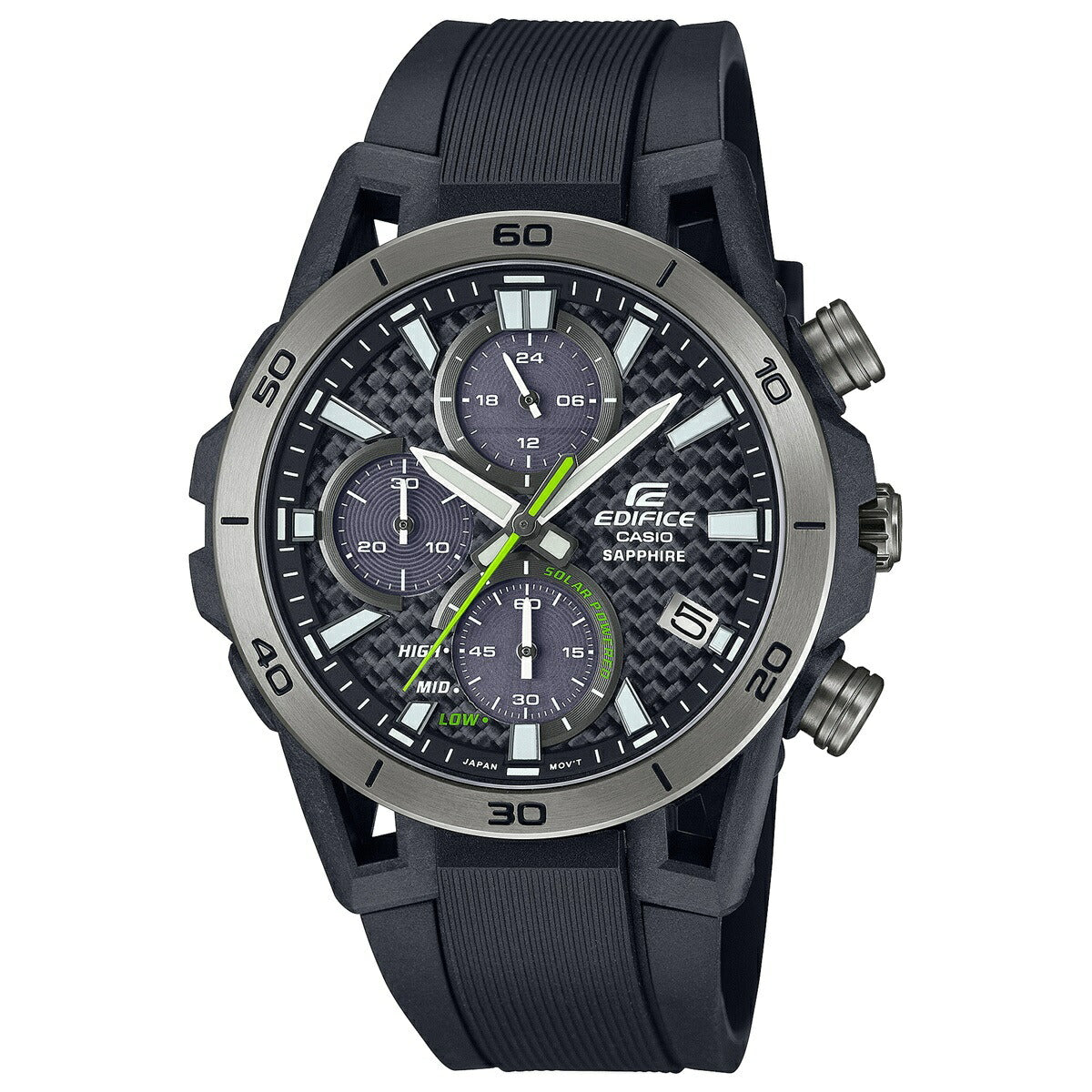 カシオ エディフィス CASIO EDIFICE SOSPENSIONE ソーラー 腕時計 メンズ タフソーラー クロノグラフ EFS-S640PB-1AJF サスペンションアームデザイン【2024 新作】