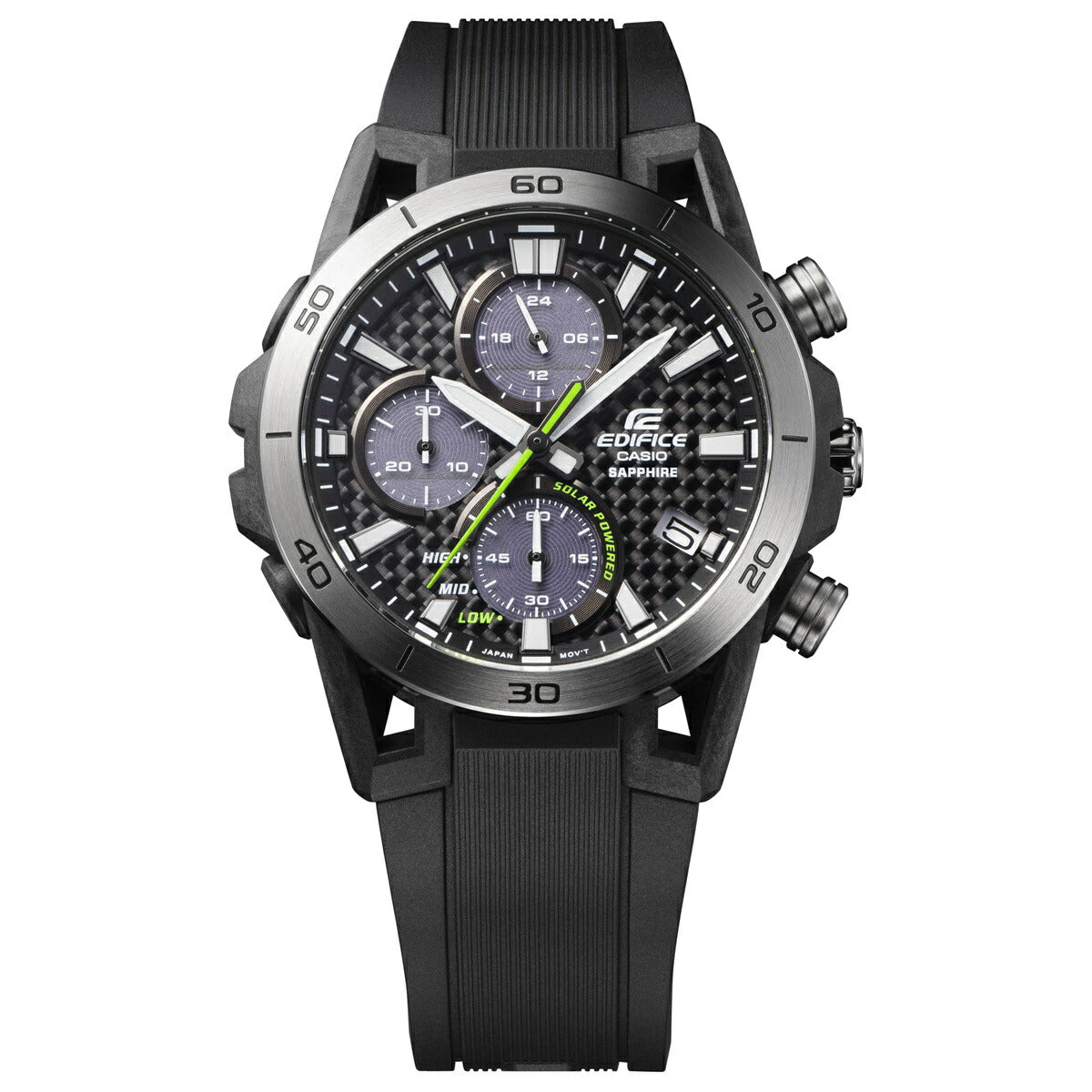 カシオ エディフィス CASIO EDIFICE SOSPENSIONE ソーラー 腕時計 メンズ タフソーラー クロノグラフ EFS-S640PB-1AJF サスペンションアームデザイン【2024 新作】