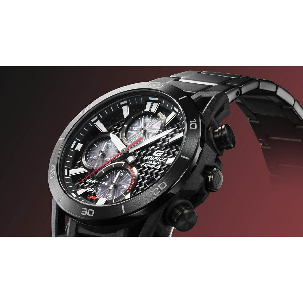 カシオ エディフィス CASIO EDIFICE SOSPENSIONE ソーラー 腕時計 メンズ タフソーラー クロノグラフ EFS-S640PB-1AJF サスペンションアームデザイン【2024 新作】