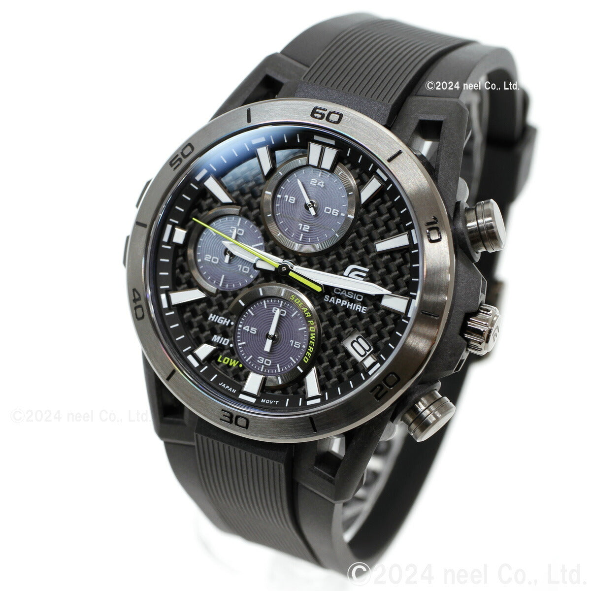 カシオ エディフィス CASIO EDIFICE SOSPENSIONE ソーラー 腕時計 メンズ タフソーラー クロノグラフ EFS-S640PB-1AJF サスペンションアームデザイン【2024 新作】