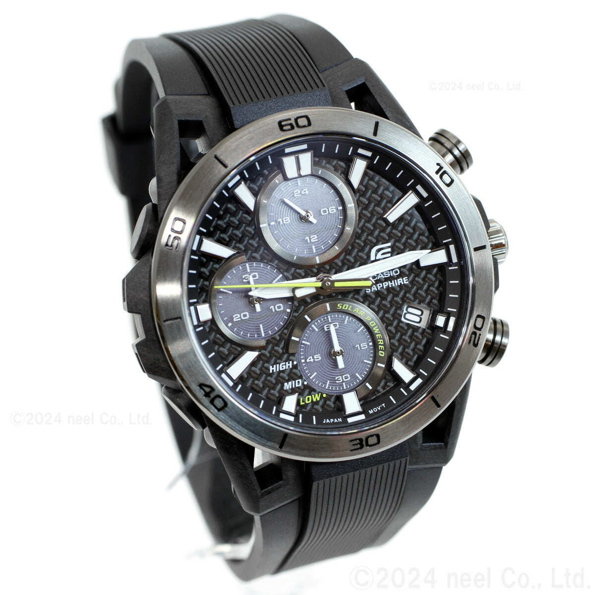 カシオ エディフィス CASIO EDIFICE SOSPENSIONE ソーラー 腕時計 メンズ タフソーラー クロノグラフ EFS-S640PB-1AJF サスペンションアームデザイン【2024 新作】