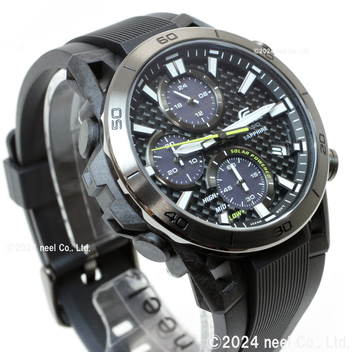 カシオ エディフィス CASIO EDIFICE SOSPENSIONE ソーラー 腕時計 メンズ タフソーラー クロノグラフ EFS-S640PB-1AJF サスペンションアームデザイン【2024 新作】