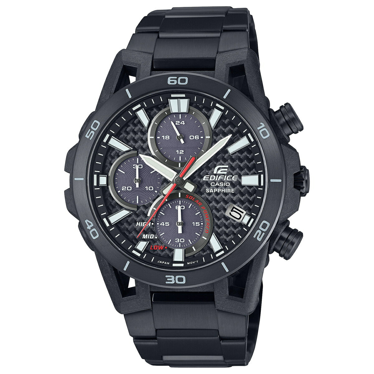 カシオ エディフィス CASIO EDIFICE SOSPENSIONE ソーラー 腕時計 メンズ タフソーラー クロノグラフ EFS-S640YDC-1AJF サスペンションアームデザイン【2024 新作】