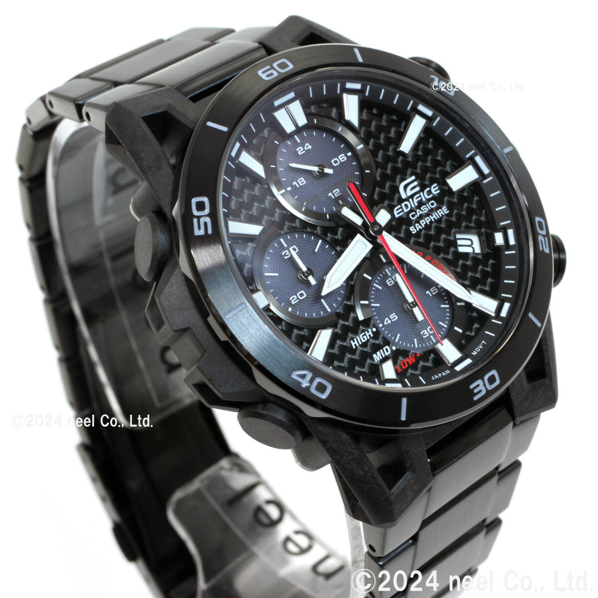 カシオ エディフィス CASIO EDIFICE SOSPENSIONE ソーラー 腕時計 メンズ タフソーラー クロノグラフ EFS-S640YDC-1AJF サスペンションアームデザイン【2024 新作】