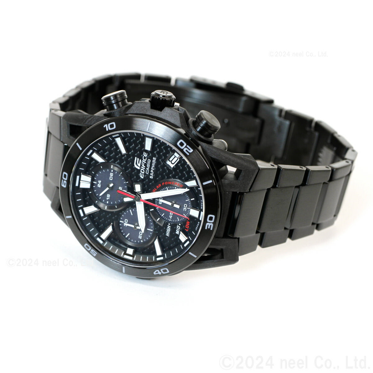 カシオ エディフィス CASIO EDIFICE SOSPENSIONE ソーラー 腕時計 メンズ タフソーラー クロノグラフ EFS-S640YDC-1AJF サスペンションアームデザイン【2024 新作】