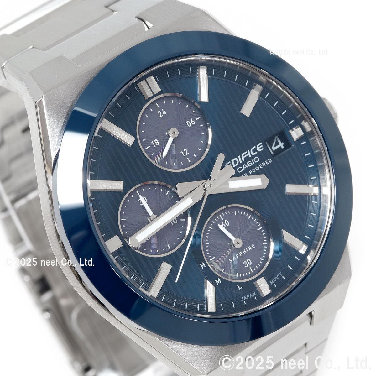 カシオ エディフィス CASIO EDIFICE ソーラー 腕時計 メンズ EFS-S650YD-2AJF セラミックベゼル CERAMIC BEZEL