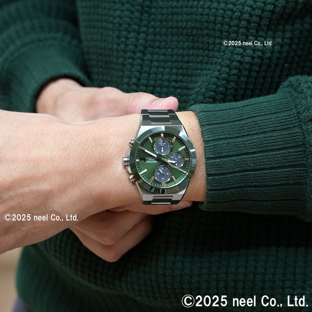 カシオ エディフィス CASIO EDIFICE ソーラー 腕時計 メンズ EFS-S650YD-3AJF セラミックベゼル CERAMIC BEZEL
