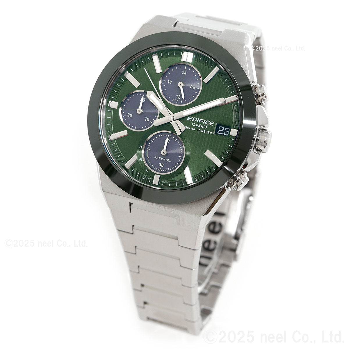 カシオ エディフィス CASIO EDIFICE ソーラー 腕時計 メンズ EFS-S650YD-3AJF セラミックベゼル CERAMIC BEZEL