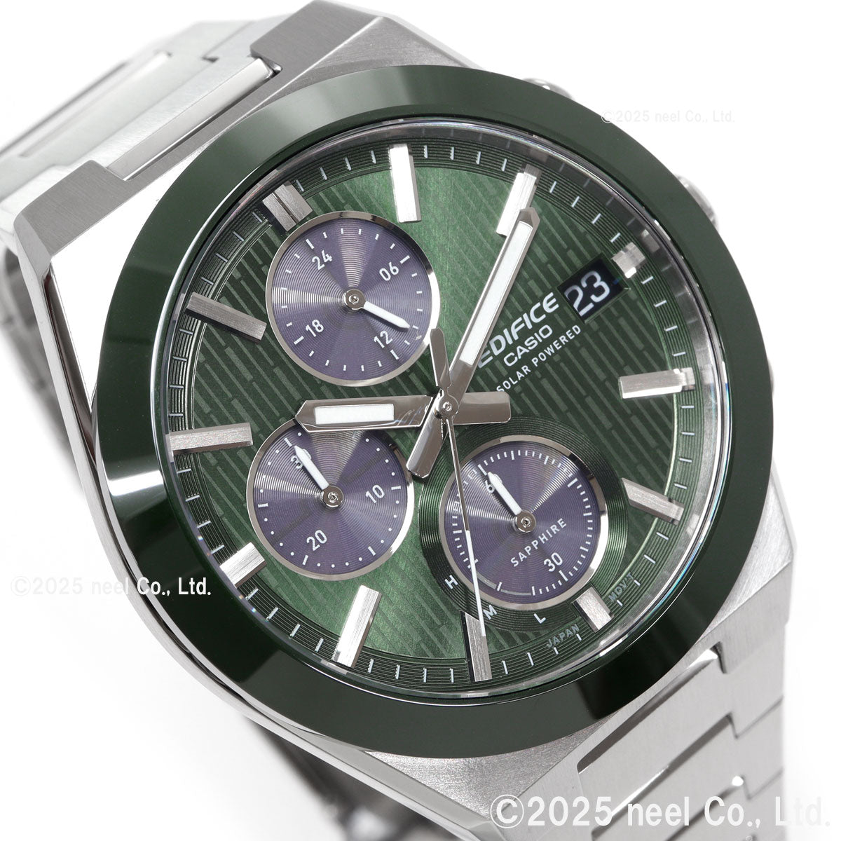 カシオ エディフィス CASIO EDIFICE ソーラー 腕時計 メンズ EFS-S650YD-3AJF セラミックベゼル CERAMIC BEZEL