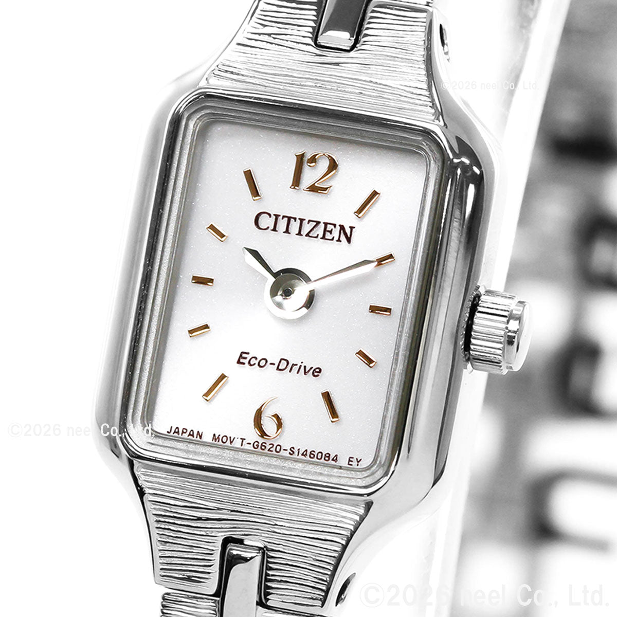 シチズン キー CITIZEN Kii: エコドライブ ソーラー 腕時計 レディース アクセサリーブレスレット EG2040-55A