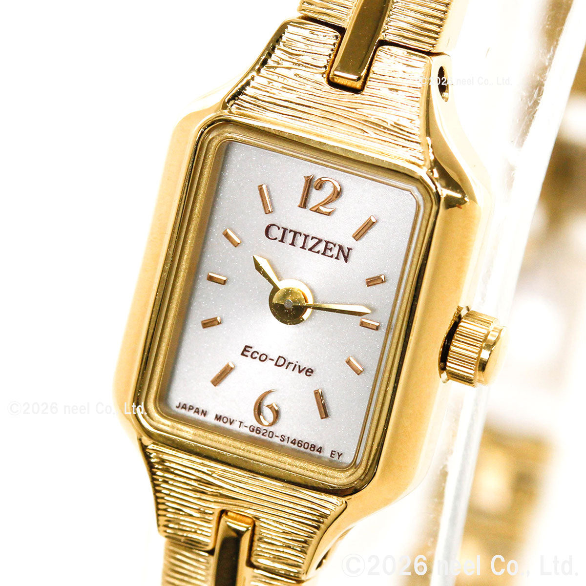 シチズン キー CITIZEN Kii: エコドライブ ソーラー 腕時計 レディース アクセサリーブレスレット EG2042-50A