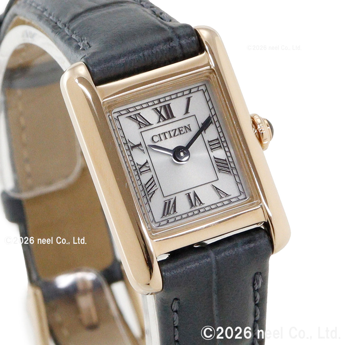 シチズン キー CITIZEN Kii: エコドライブ ソーラー 腕時計 レディース EG2799-18W Classic Square【2026 新作】