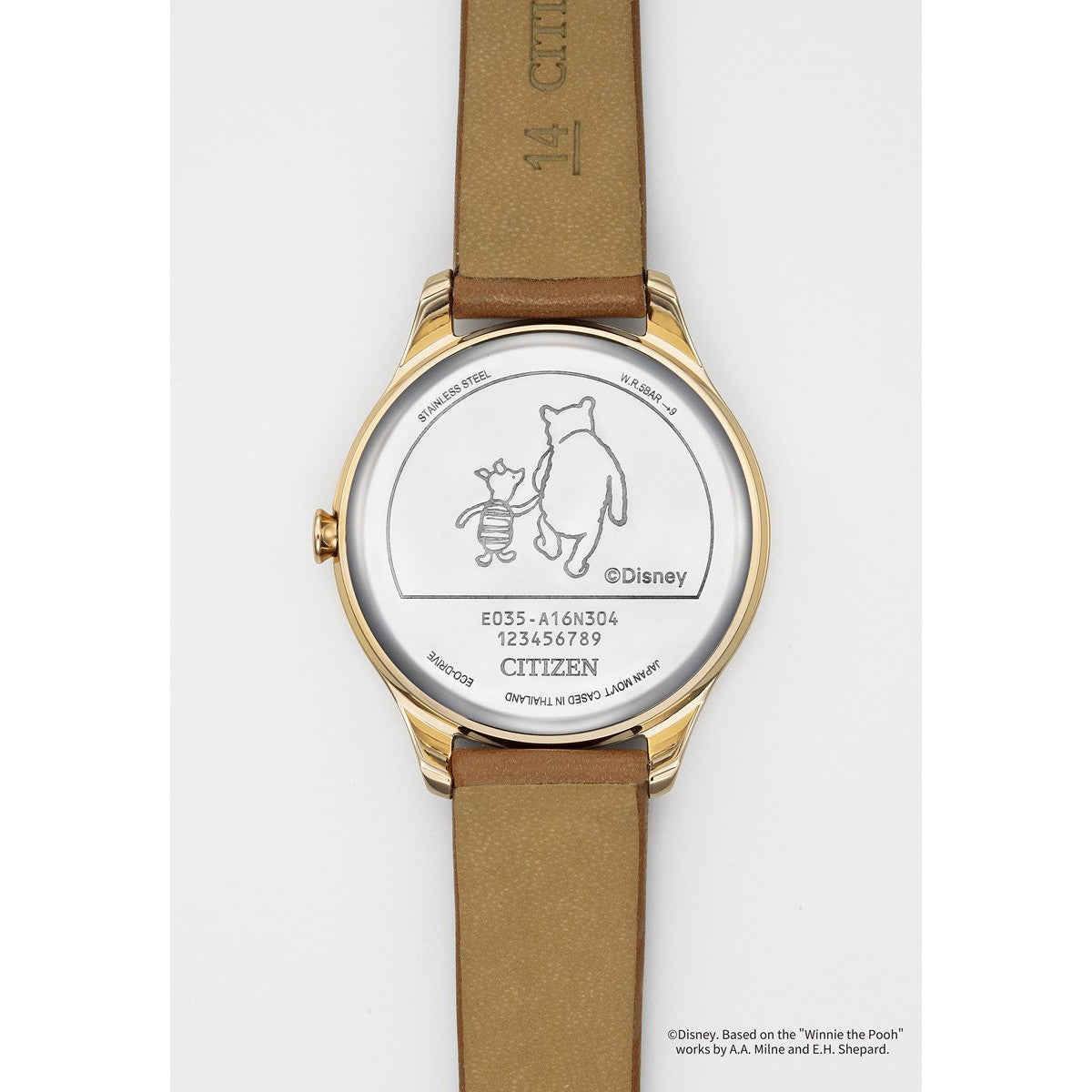 シチズンコレクション CITIZEN COLLECTION ディズニー コレクション 「クラシックプー」 エコドライブ 限定モデル レディース 腕時計 EM0507-07W CITIZEN Disney Collection【2026 新作】