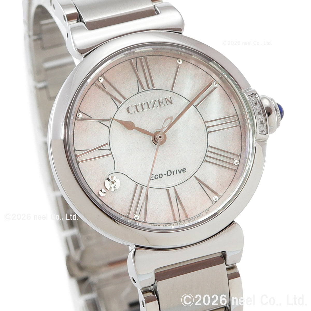 シチズン エル CITIZEN L エコドライブ 腕時計 レディース EM1060-87Y ROUND Collection スズラン【2026 新作】