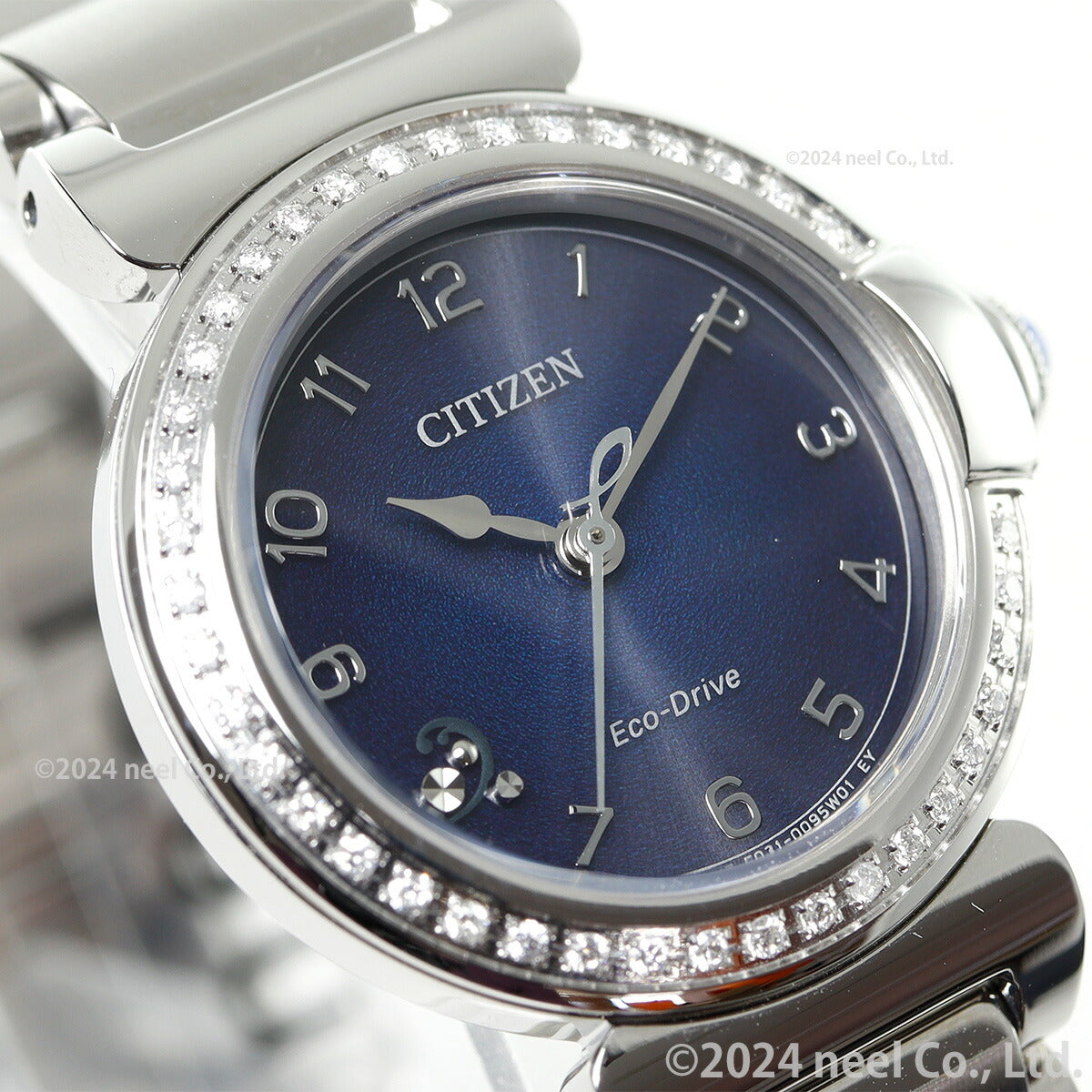 シチズン エル CITIZEN L エコドライブ 腕時計 レディース EM1120-87L ROUND Collection スズラン モチーフ【2024 新作】