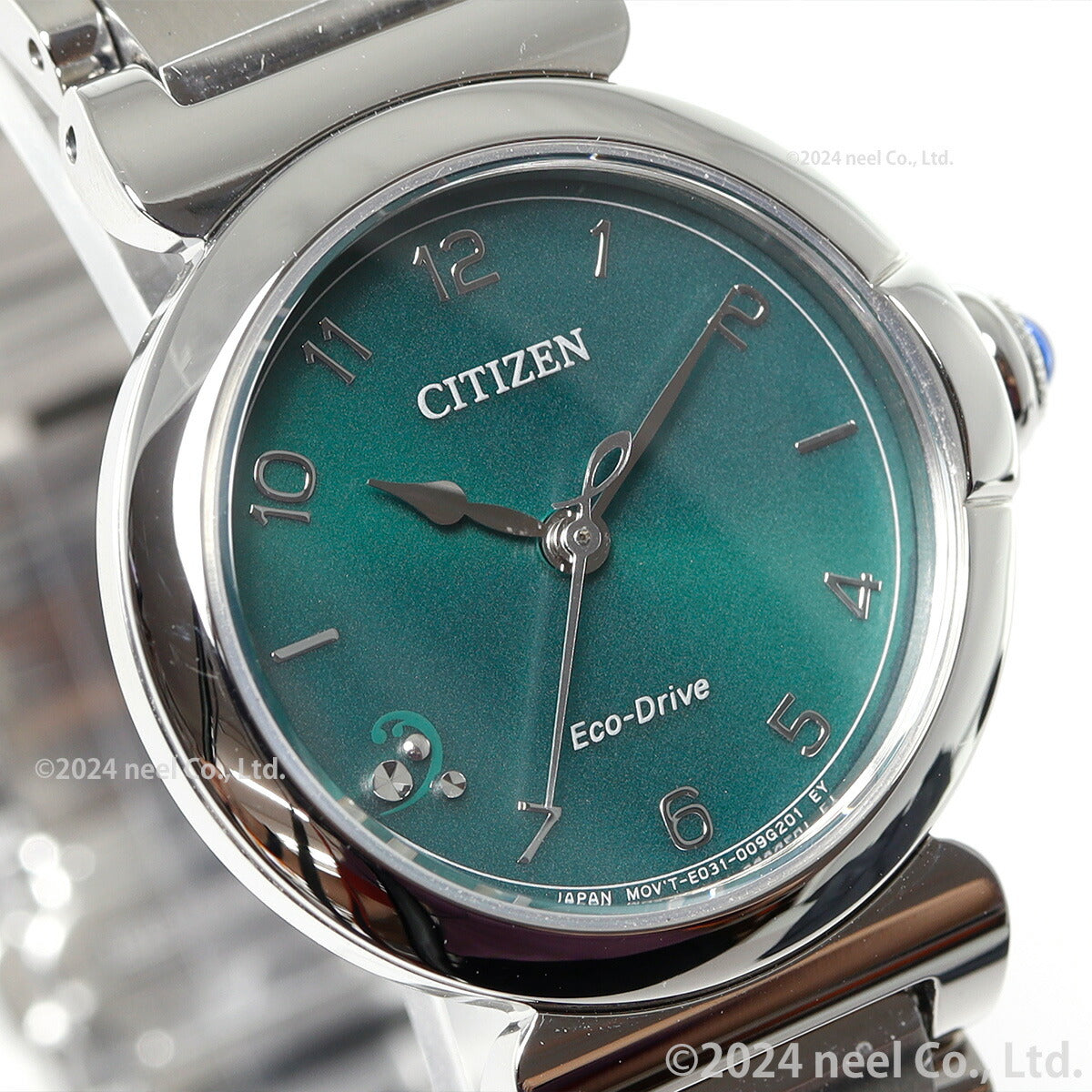 シチズン エル CITIZEN L エコドライブ 腕時計 レディース EM1130-83X ROUND Collection スズラン モチーフ【2024 新作】