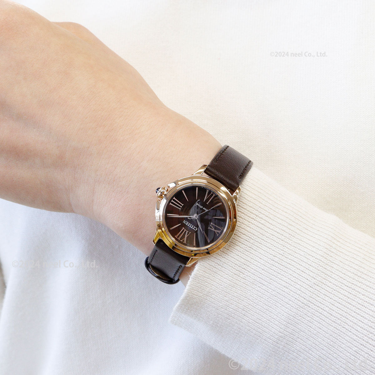 シチズン エル CITIZEN L エコドライブ 腕時計 レディース EM1163-09X ROUND Collection【2025 新作】