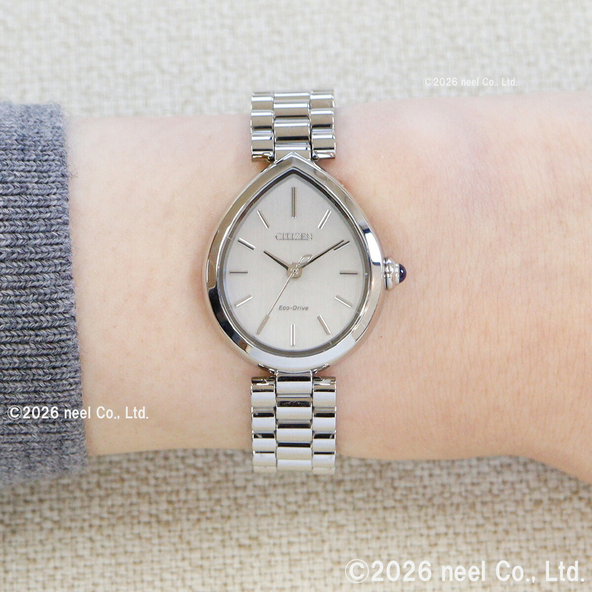 シチズン エル CITIZEN L エコドライブ 腕時計 レディース EM1200-55A RAINELL Collection【2026 新作】