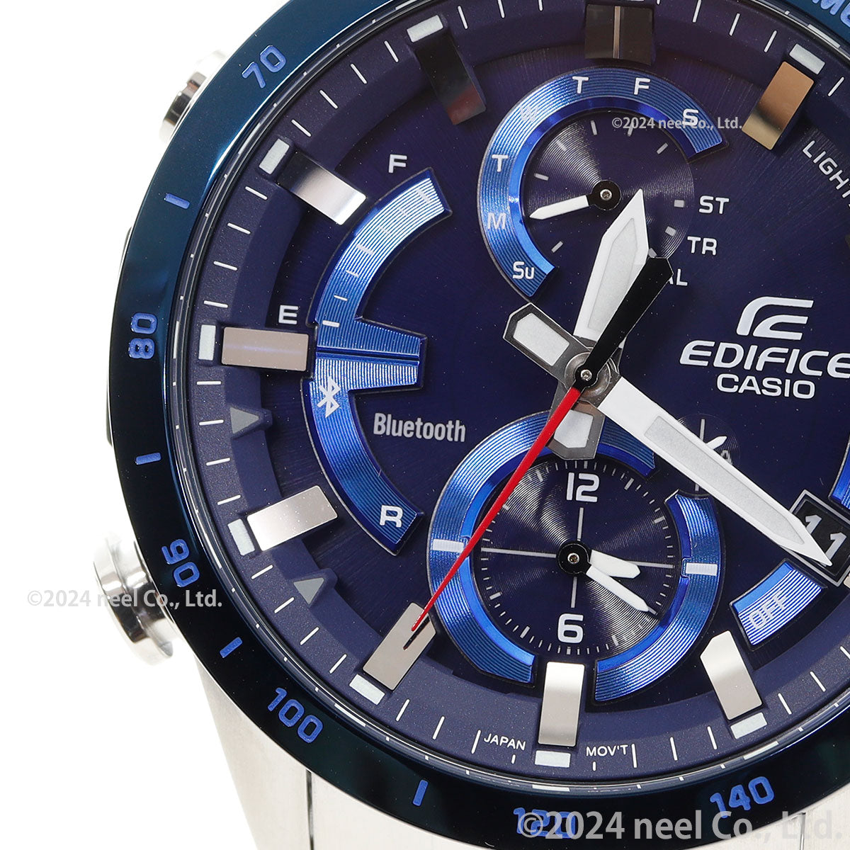 カシオ エディフィス CASIO EDIFICE Bluetooth ブルートゥース 対応 ソーラー 腕時計 メンズ EQB-900DB-2AJF