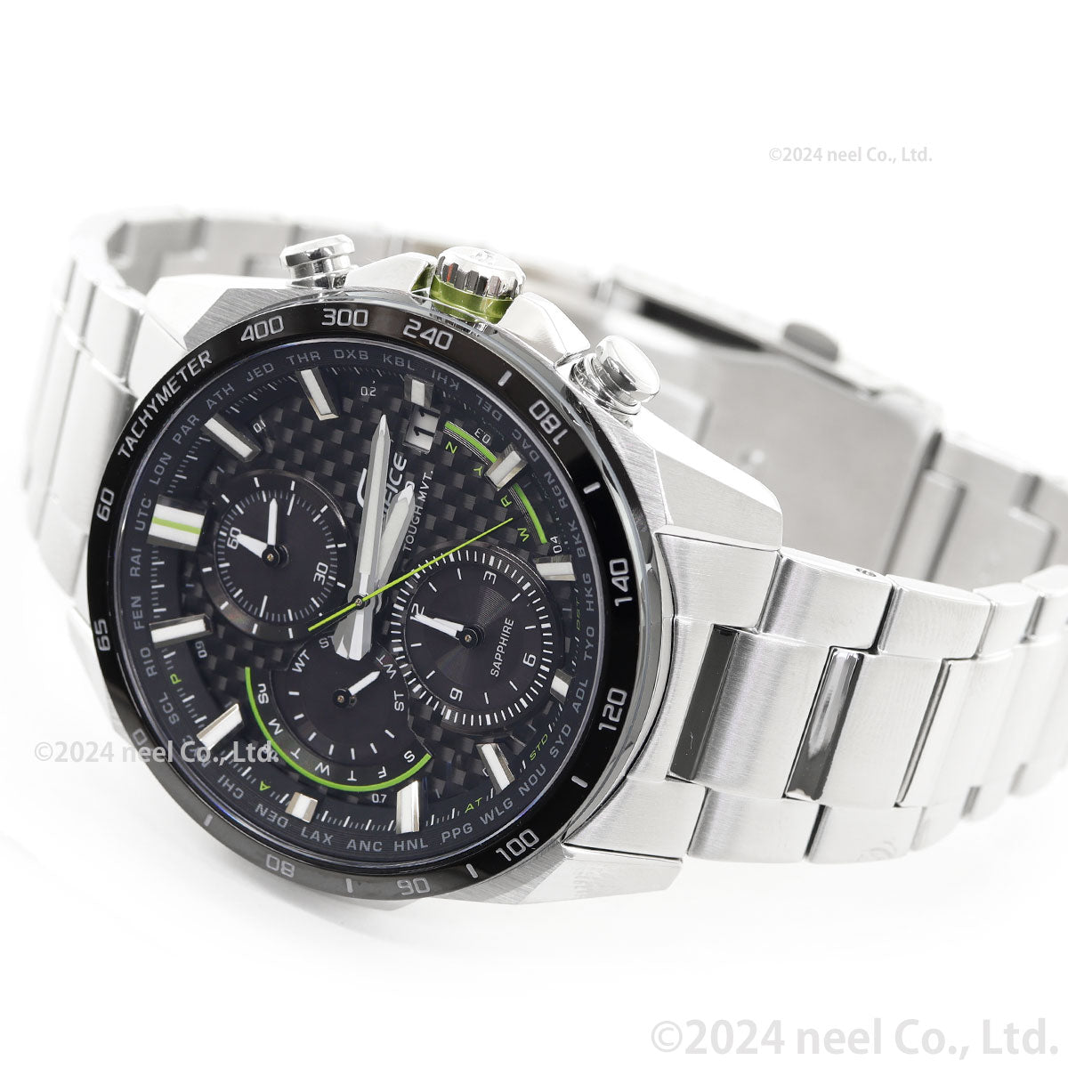 誠実 EDIFICE CASIO エディフィス カシオ 電波 電波時計 ソーラー 時計