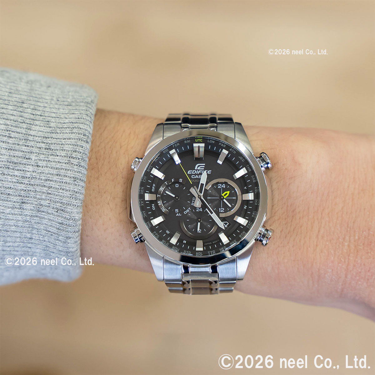 カシオ エディフィス CASIO EDIFICE 電波 ソーラー 電波時計 腕時計 メンズ アナログ タフソーラー クロノグラフ EQW-T630JD-1AJF