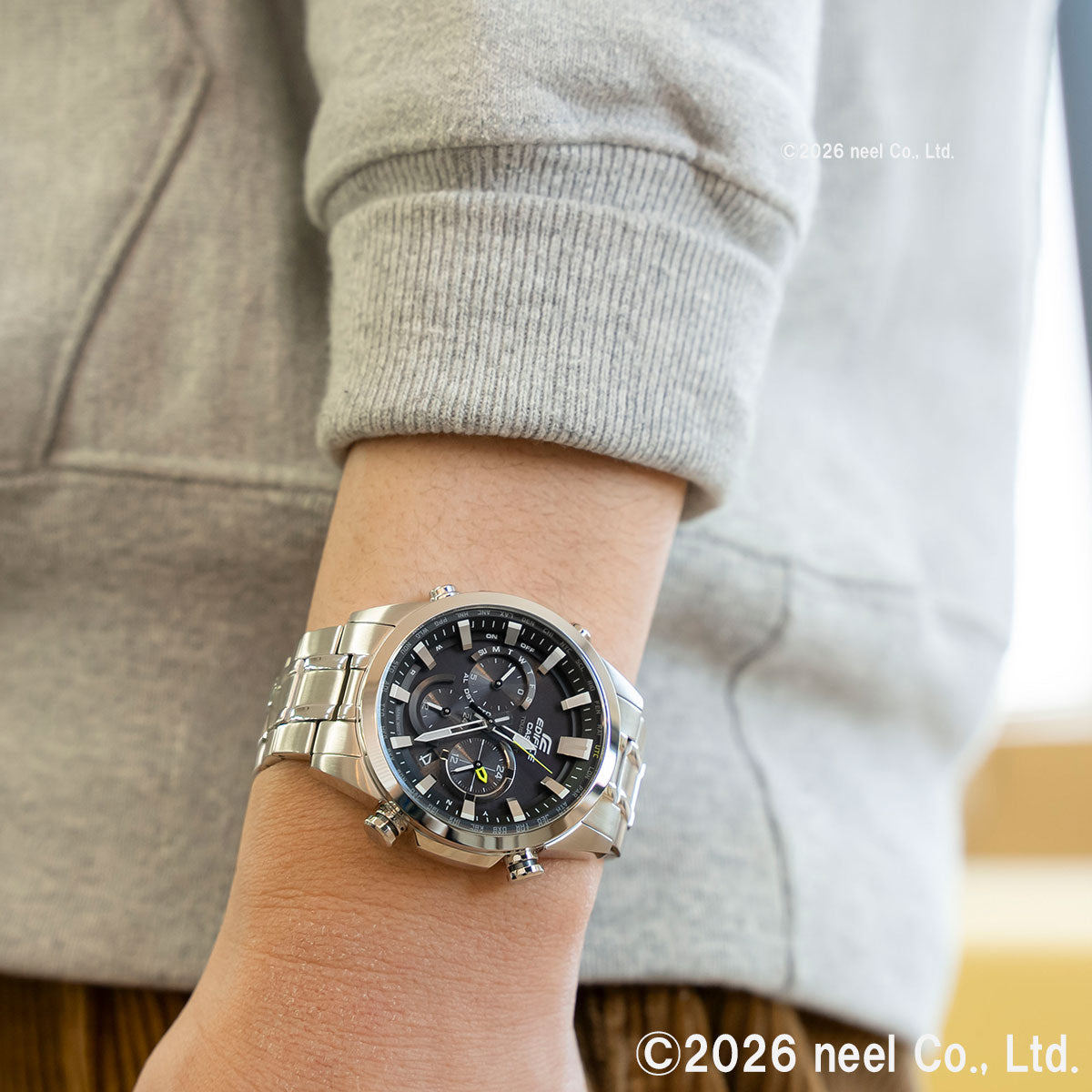 カシオ エディフィス CASIO EDIFICE 電波 ソーラー 電波時計 腕時計 メンズ アナログ タフソーラー クロノグラフ EQW-T630JD-1AJF