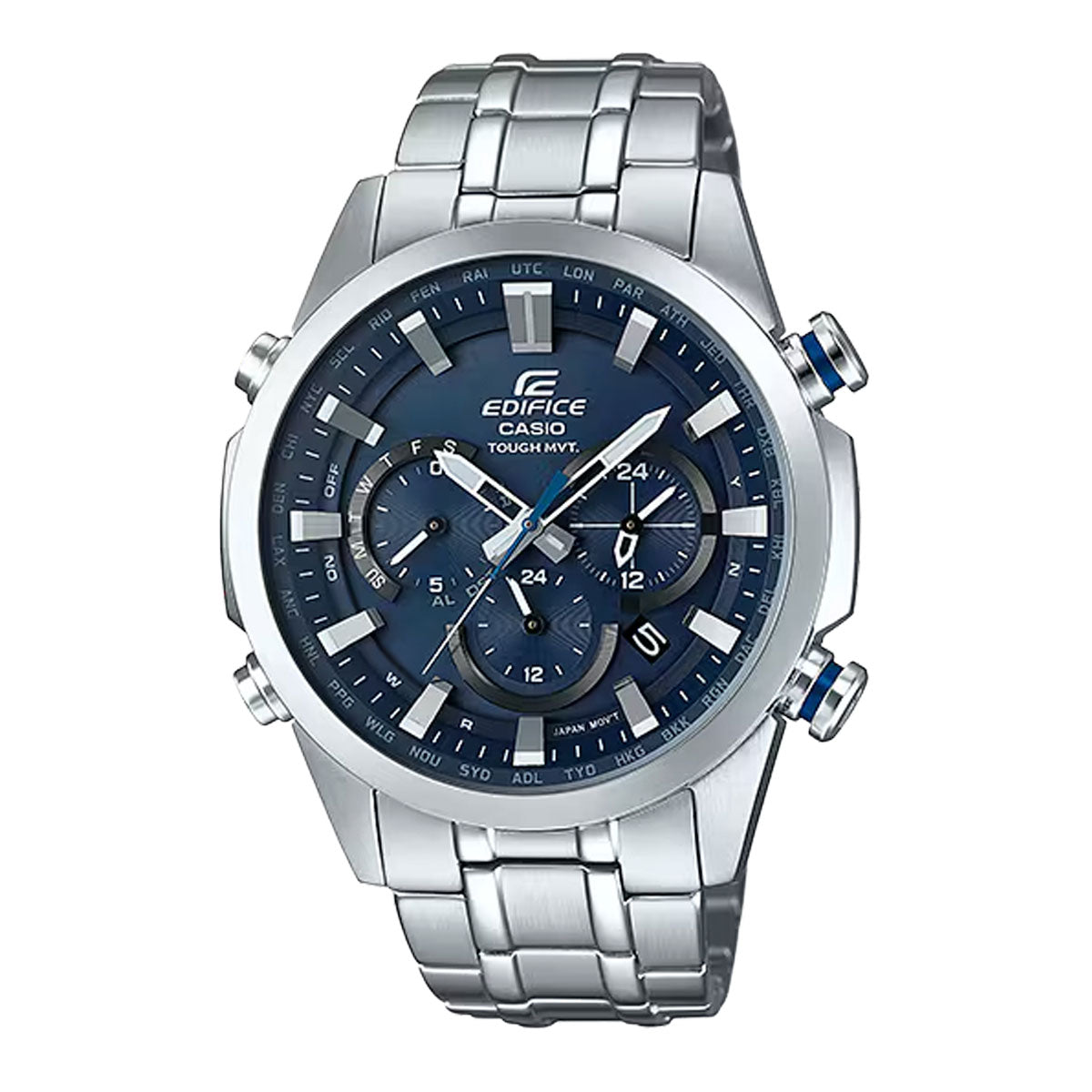 カシオ エディフィス CASIO EDIFICE 電波 ソーラー 電波時計 腕時計 メンズ アナログ タフソーラー クロノグラフ EQW-T630JD-2AJF