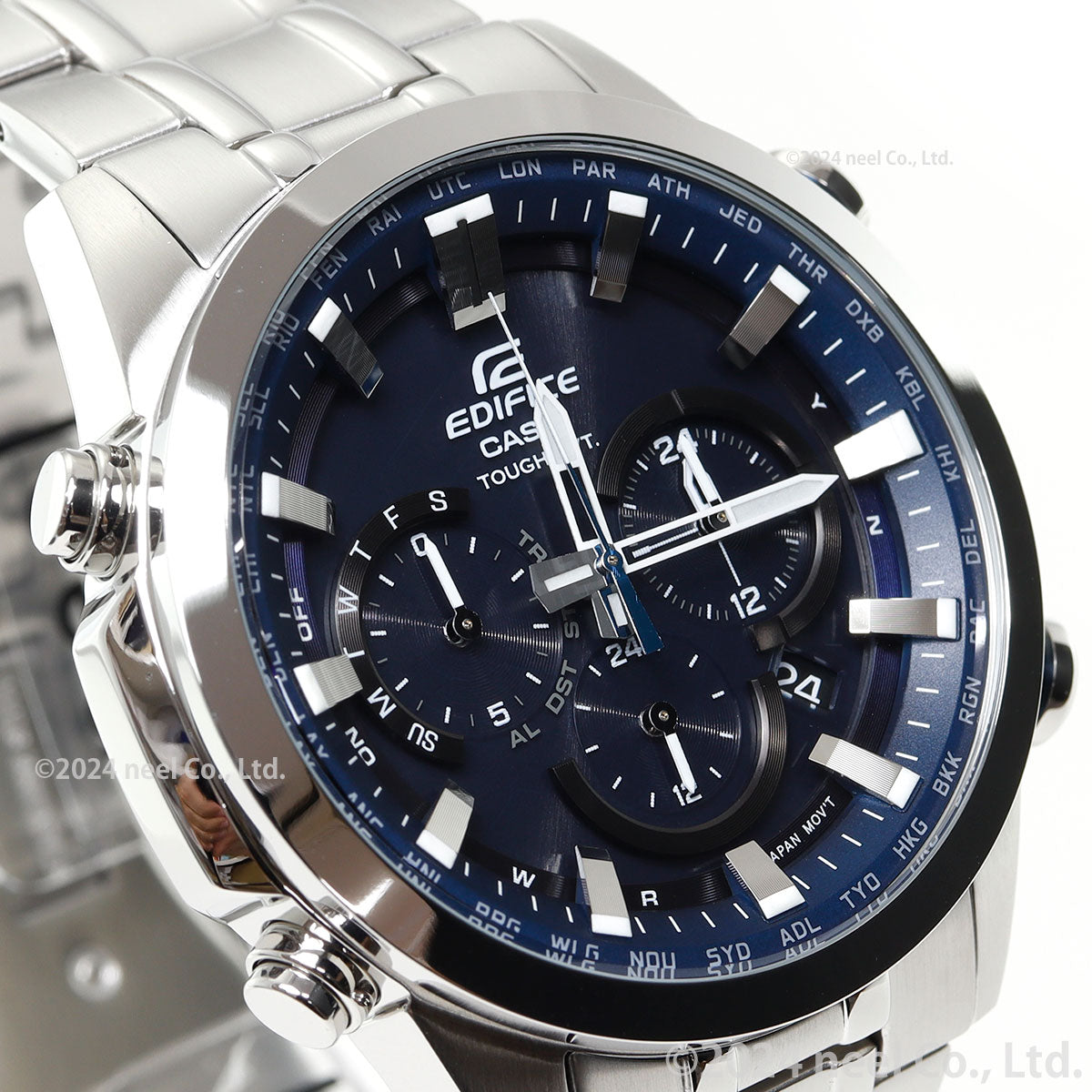 カシオ エディフィス CASIO EDIFICE 電波 ソーラー 電波時計 腕時計 メンズ アナログ タフソーラー クロノグラフ EQW-T630JD-2AJF