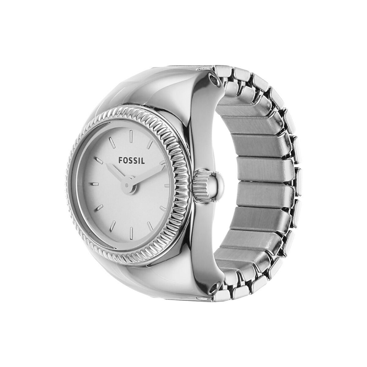 フォッシル FOSSIL リングウォッチ 時計 指輪 レディース 二針 ステンレススチール ウォッチリング ES5245