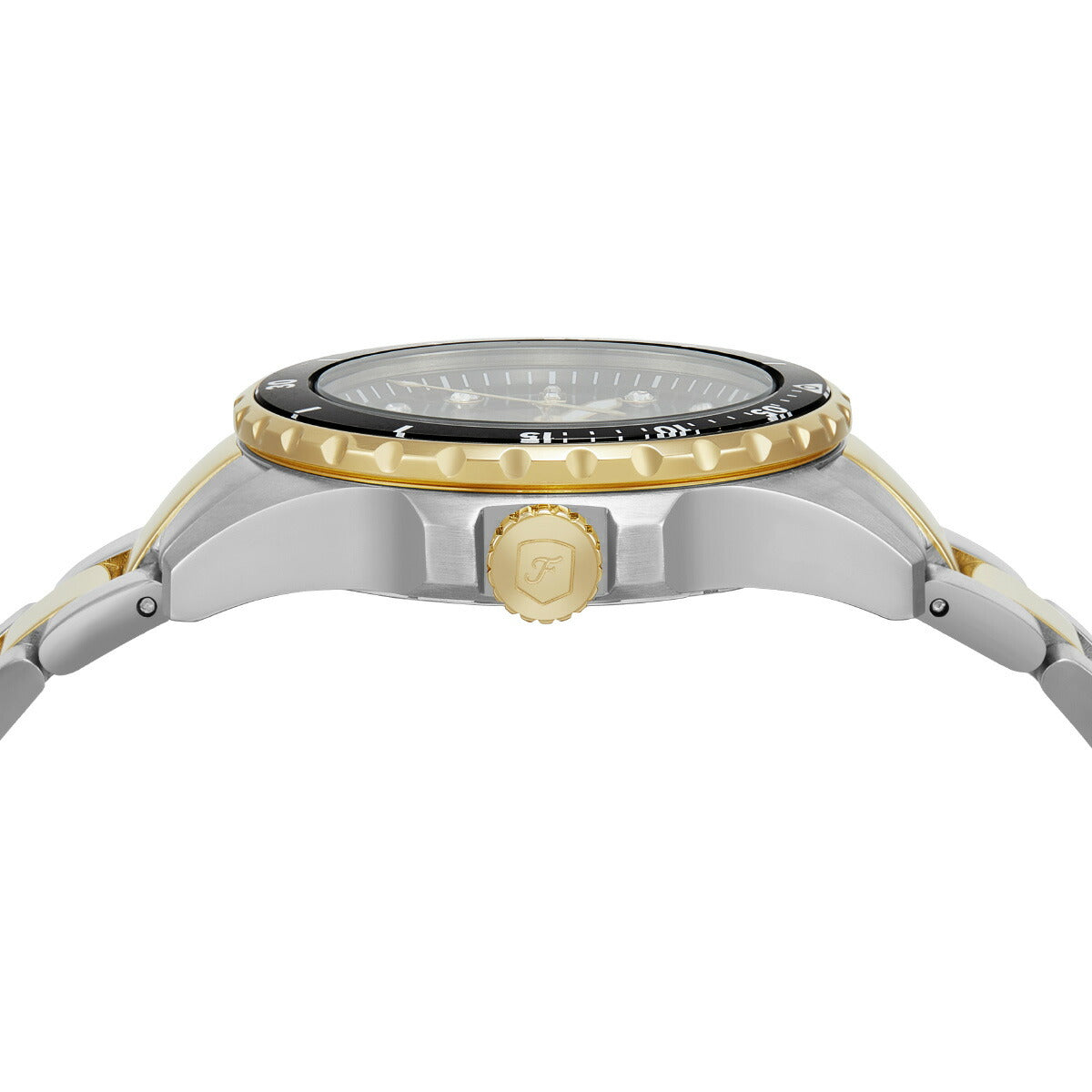 フォッシル FOSSIL 腕時計 レディース ダイバーズウォッチ BLUE DIVE 三針 ツートーン ステンレススチールウォッチ ES5349