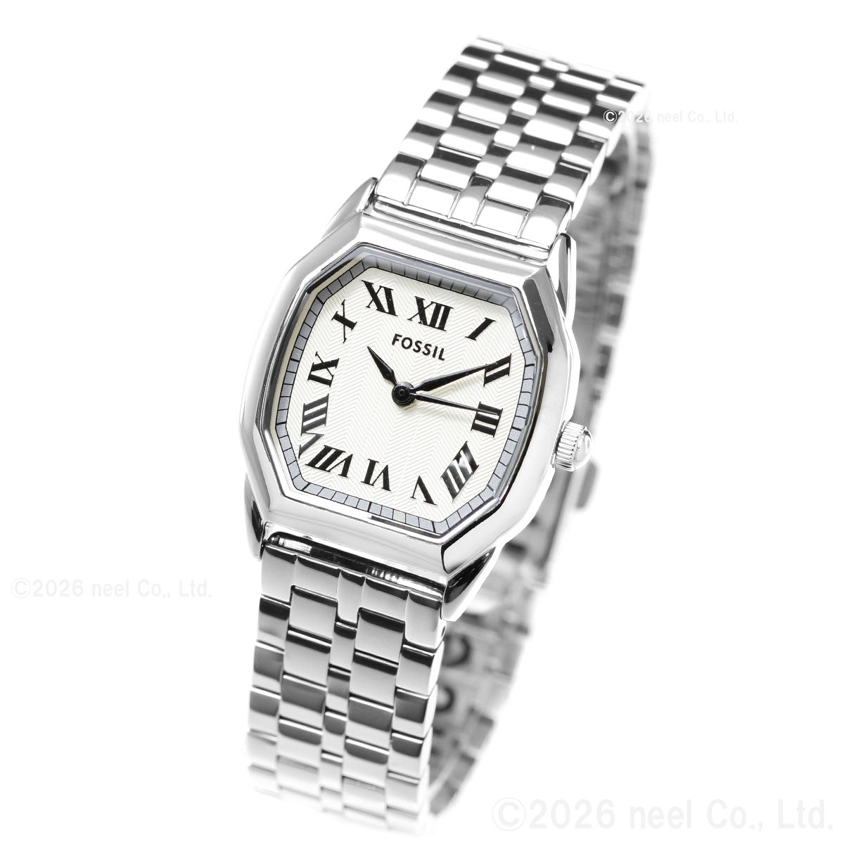 フォッシル FOSSIL 腕時計 レディース HARLOW 三針 ステンレススチールウォッチ ES5363