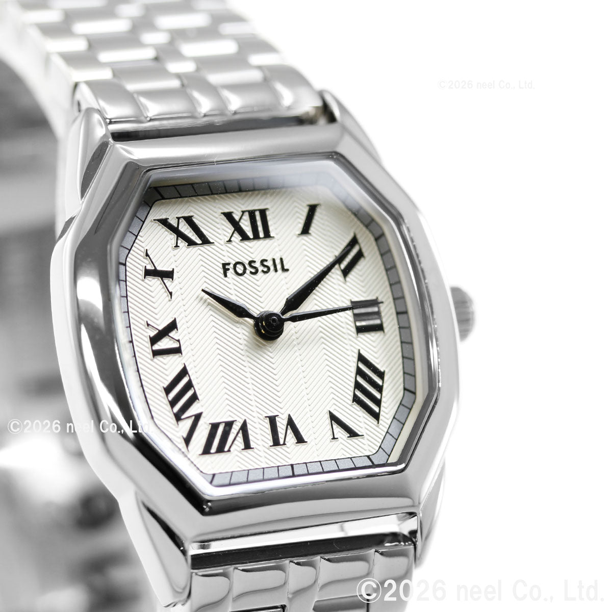 フォッシル FOSSIL 腕時計 レディース HARLOW 三針 ステンレススチールウォッチ ES5363