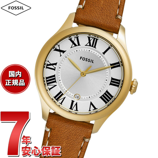 フォッシル FOSSIL 腕時計 レディース GILMORE 三針デイト ツートーン ステンレススチールウォッチ ES5397【2025 新作】