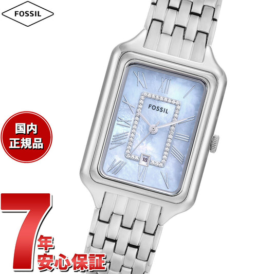 フォッシル FOSSIL 腕時計 レディース RAQUEL 三針デイト ステンレススチールウォッチ ES5402