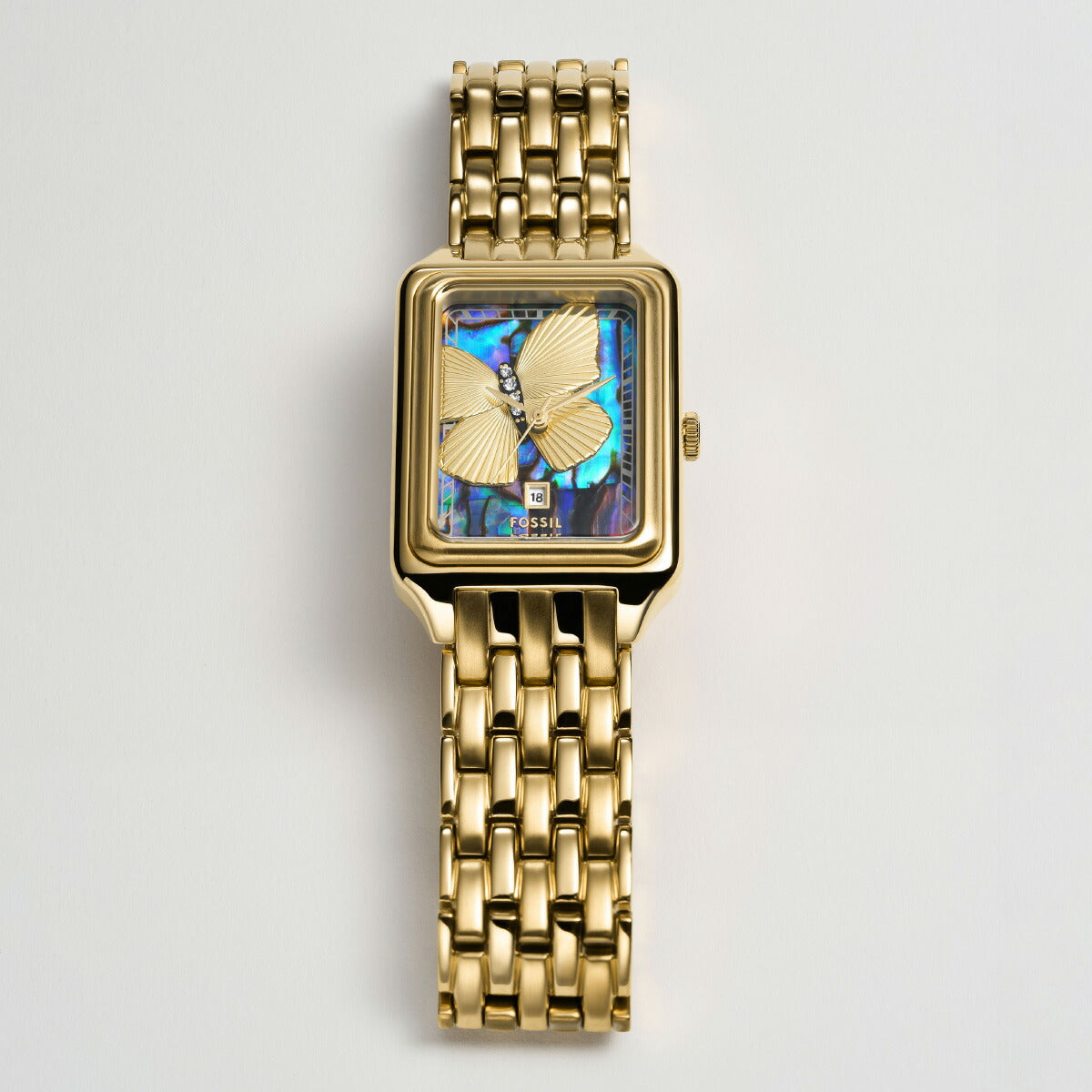 フォッシル FOSSIL 腕時計 レディース RAQUEL 三針デイト ステンレススチールウォッチ ES5409【2025 新作】