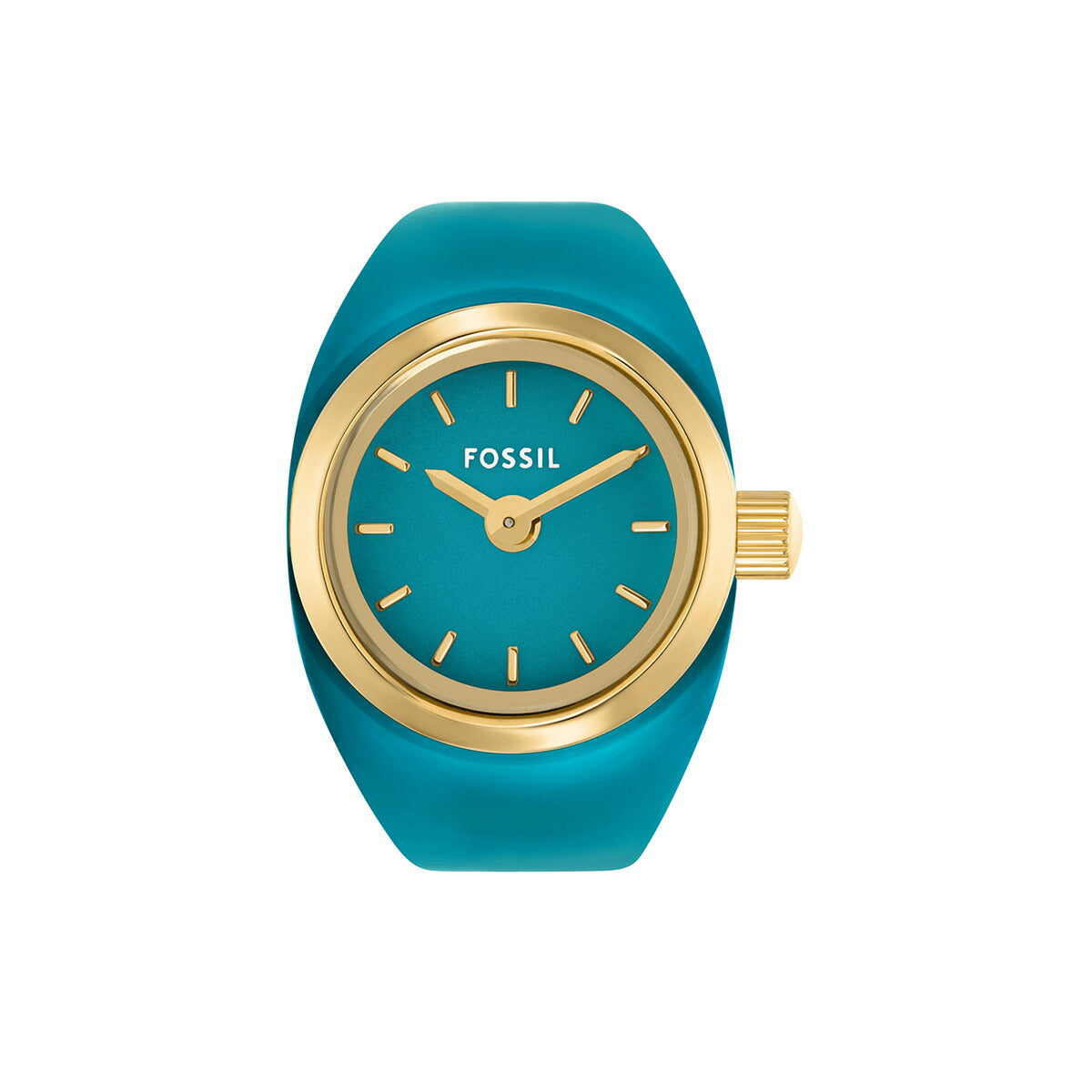 フォッシル FOSSIL リングウォッチ 時計 指輪 レディース 二針 ゴールドトーン ステンレススチール ウォッチリング ES5415【2025 新作】