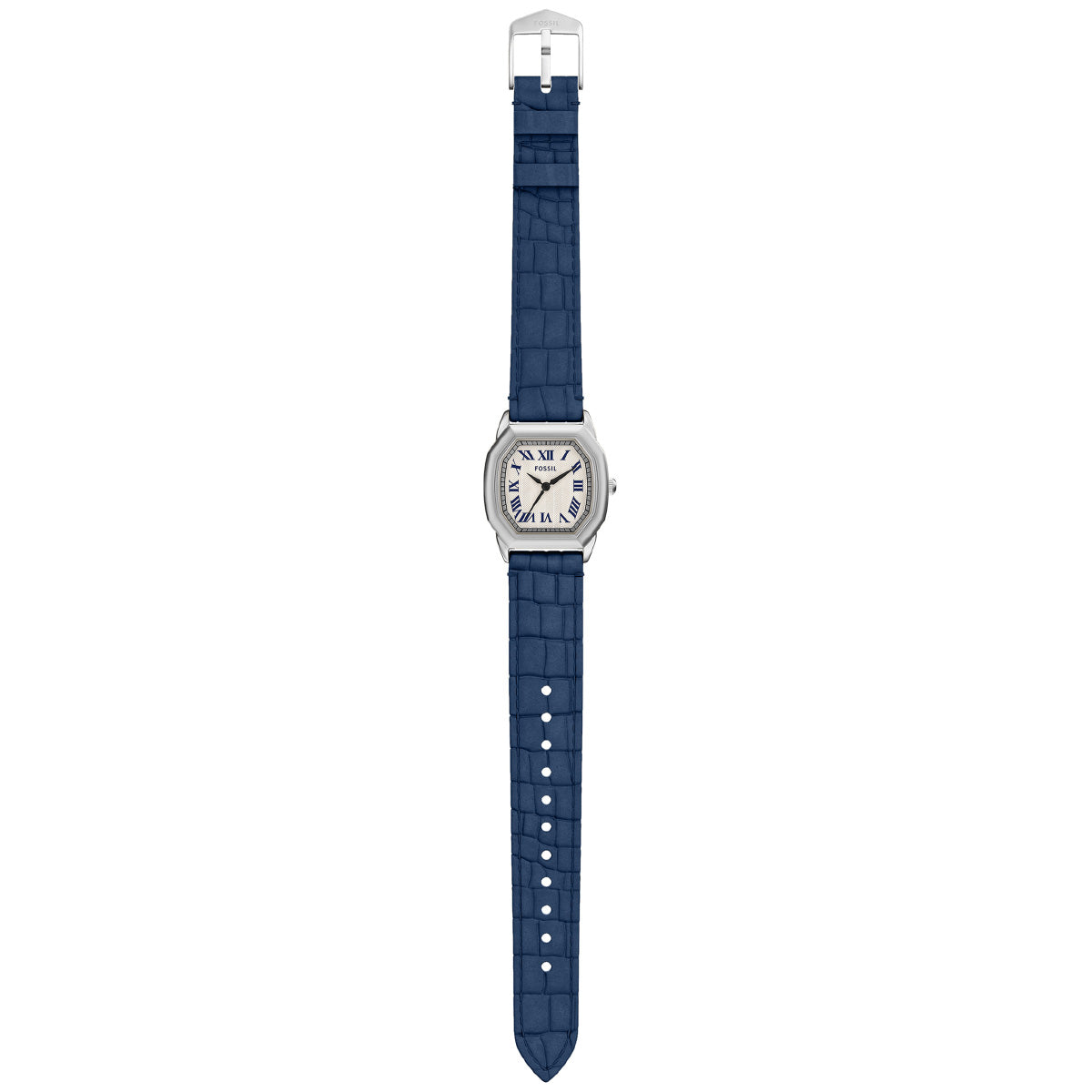 フォッシル FOSSIL 腕時計 レディース HARLOW 三針 ネイビー クロコレザーウォッチ ES5425【2025 新作】