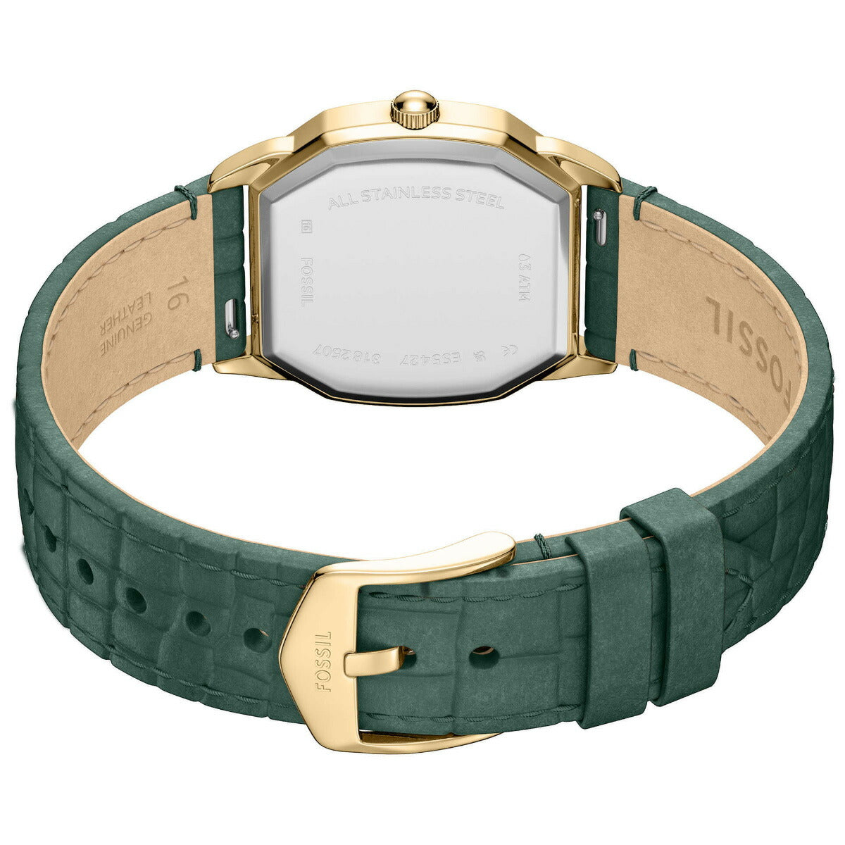 フォッシル FOSSIL 腕時計 レディース HARLOW 三針 グリーン クロコレザーウォッチ ES5427【2025 新作】